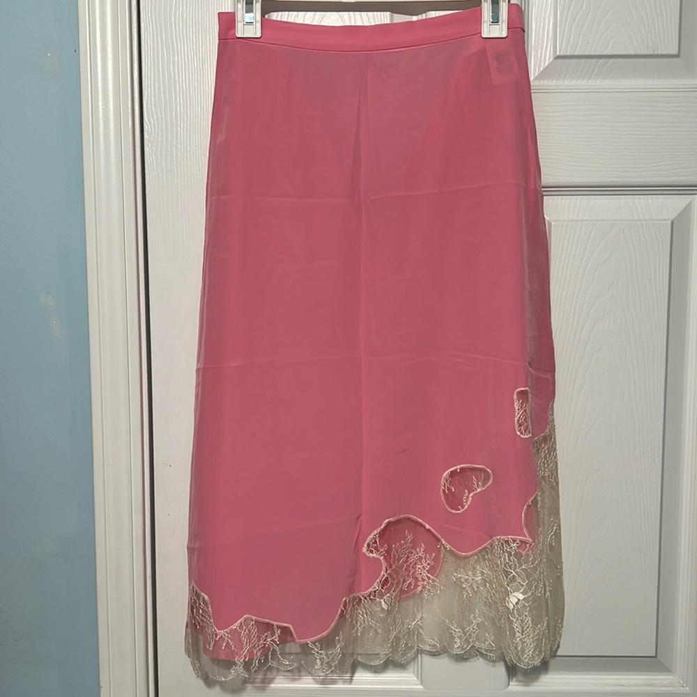 Le Fou by Wilfred 100% Silk Skirt Size 2
